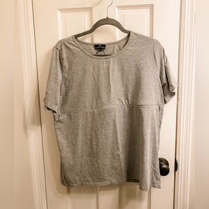 Nursing Queen Heather Gray Top